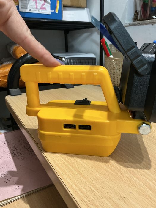 Для Dewalt з робочим світлом USB Літієва батарея 20 В Лампа Нова