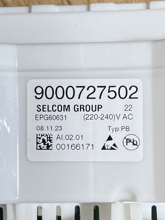 Módulo Eletrónico Máquina Lavar Louça Bosch/Siemens 9000