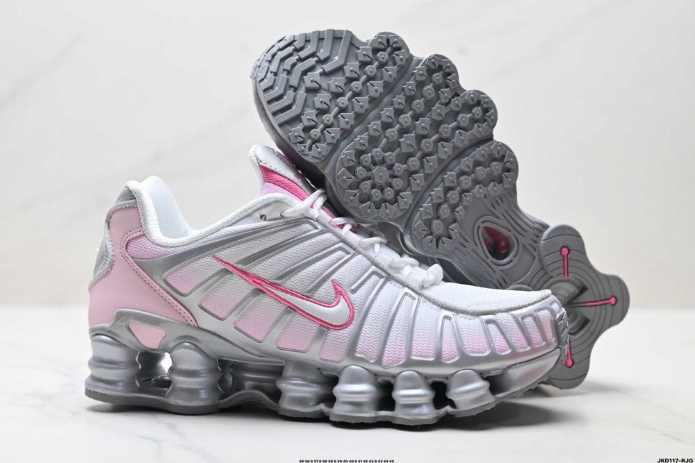 Nike Shox TL Srebrny-różowy  R.40