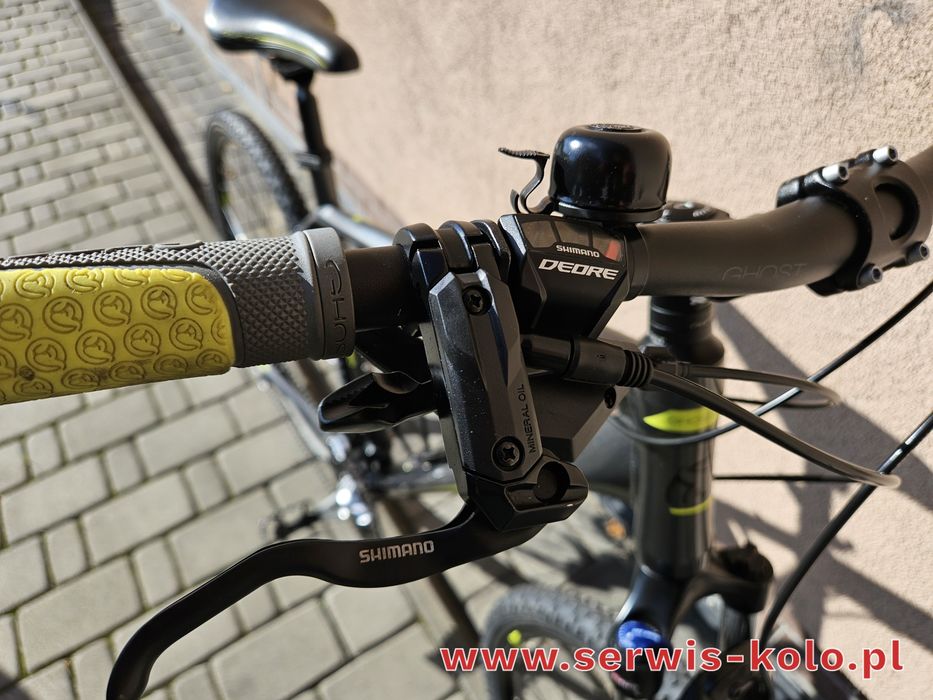 Rower crossowy męski GHOST koła 28 SHIMANO DEORE XT aluminium okazja