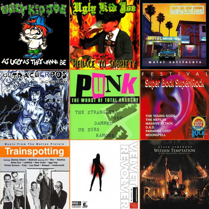 72 CDs - ROCK - Muito Bom Estado