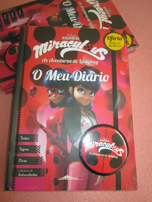 NOVOS As Aventuras de Ladybug - vários