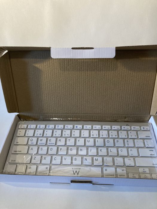 Teclado e-went bluetooth novo
