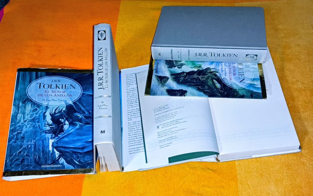 Edição de colecionador de O Senhor dos Anéis, de Tolkien