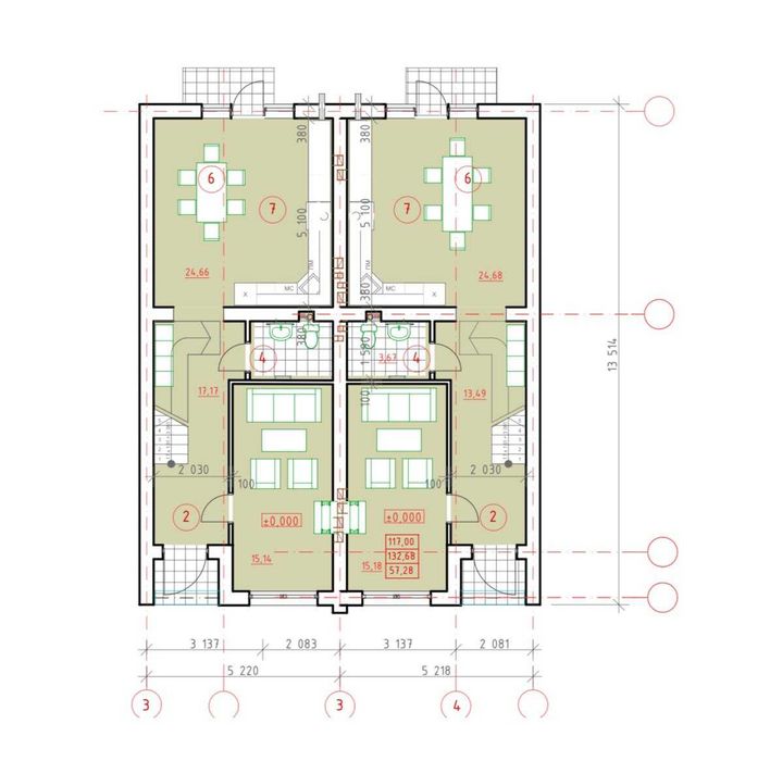 Продаж дуплекса  в дуже затишній та спокійній локації.