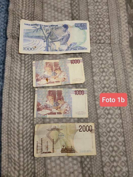 Venda / troca de notas antigas de vários países