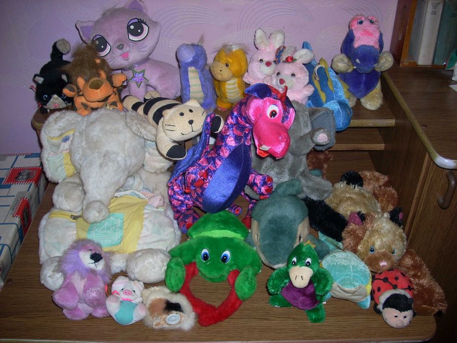 Детские мягкие игрушки.