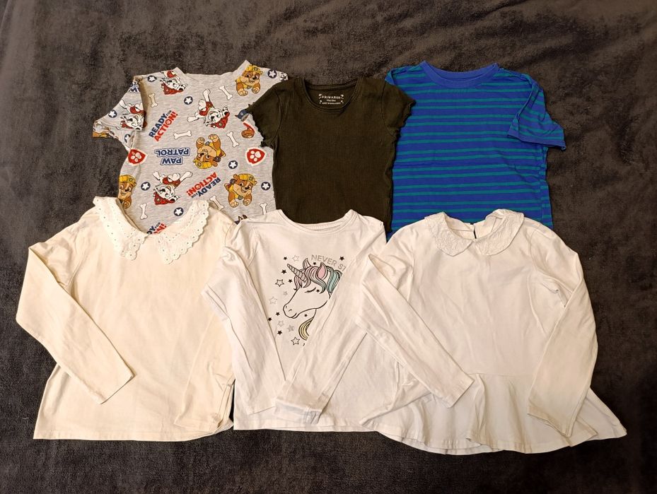 Дуже великий пакет фірмового одягу на дівчинку 116-122-128