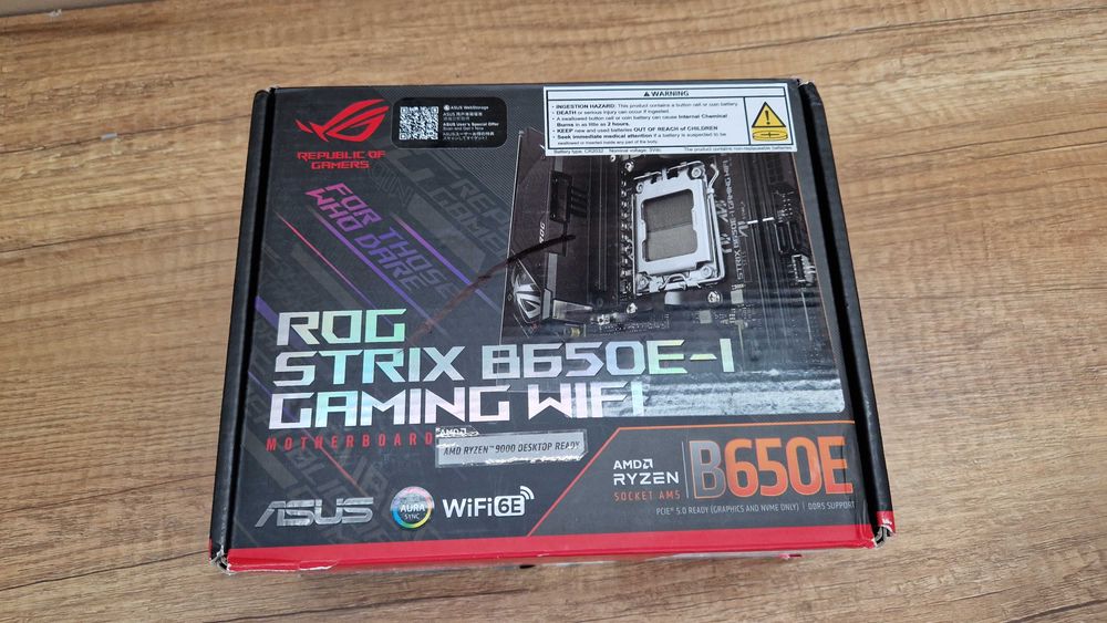 Płyta główna Mini ITX Asus ROG STRIX B650E-I GAMING WIFI nr. 490576