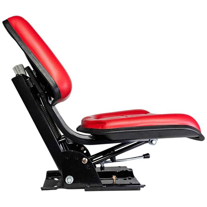 Siedzenie kierowcy dzielone C-330/C-360/MF3 – CZERWONE – regulacja kąta