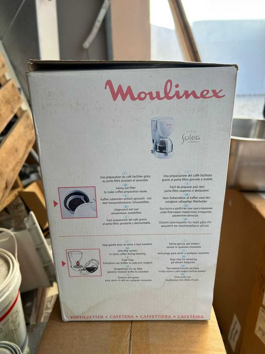Máquina de Café Moulinex Little Solea (0,6L) - Compacta e NOVA