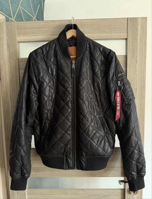 Kurtka wiosna jesień Alpha Industries czarna