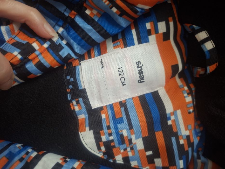 Kurtka 122 zimowa sinsay chlopieca stan bdb