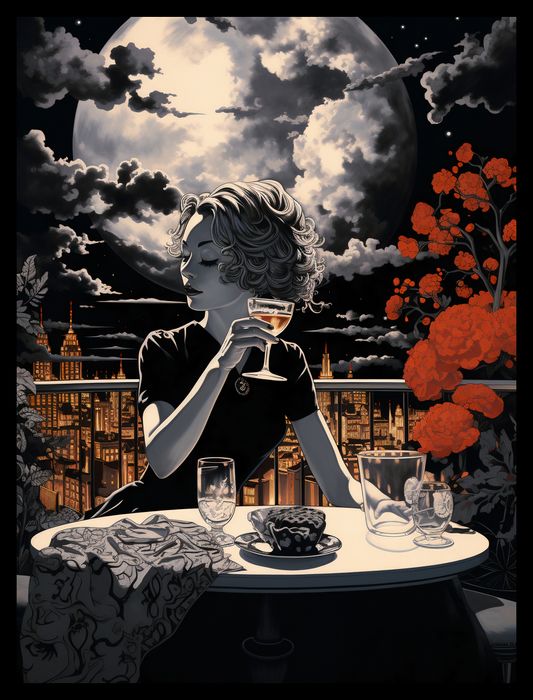 Plakat 30x40cm Wieczorne Toasty