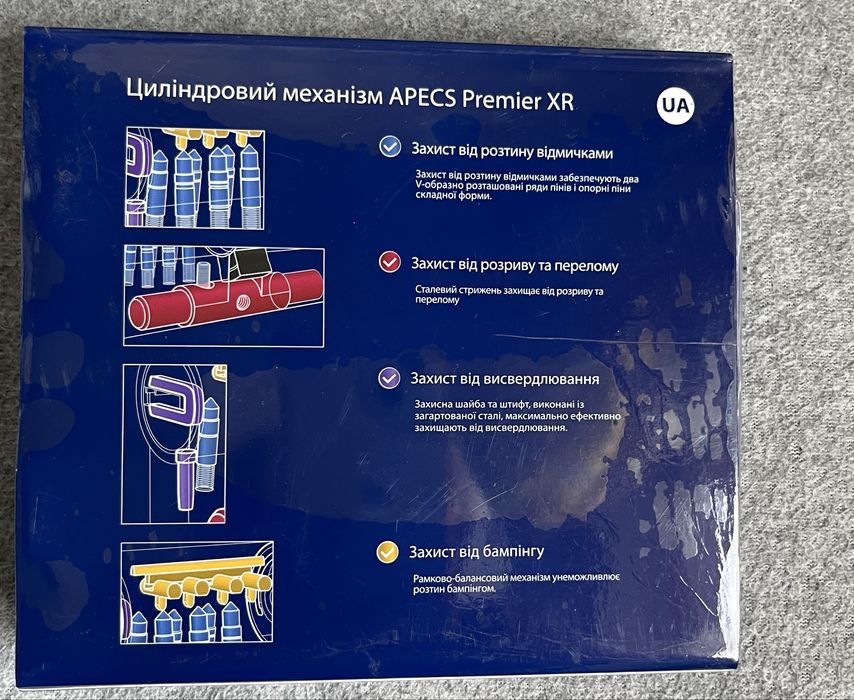 Циліндр замка Apecs Premier XR 90 C 15 Ni