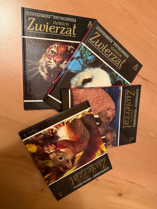 Encyklopedia dzikich zwierząt zestaw