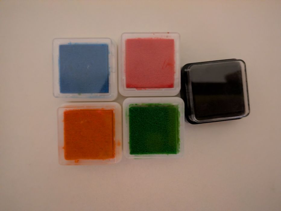 Carimbos + Tinta Scrapbooking