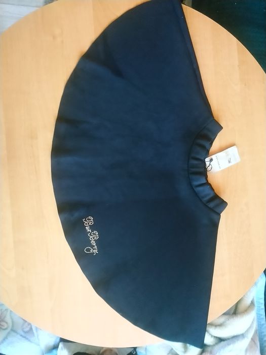 XS Spódnica krótka burberry a la zamsz