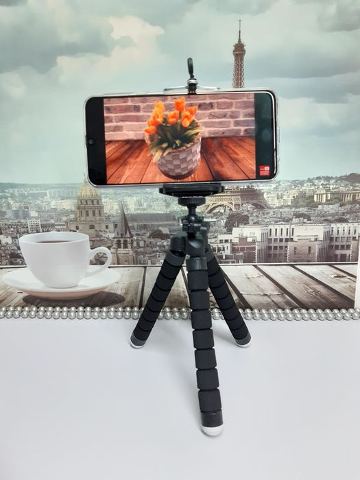 Tripé flexível para iPhones/smartphones/máquinas fotográficas