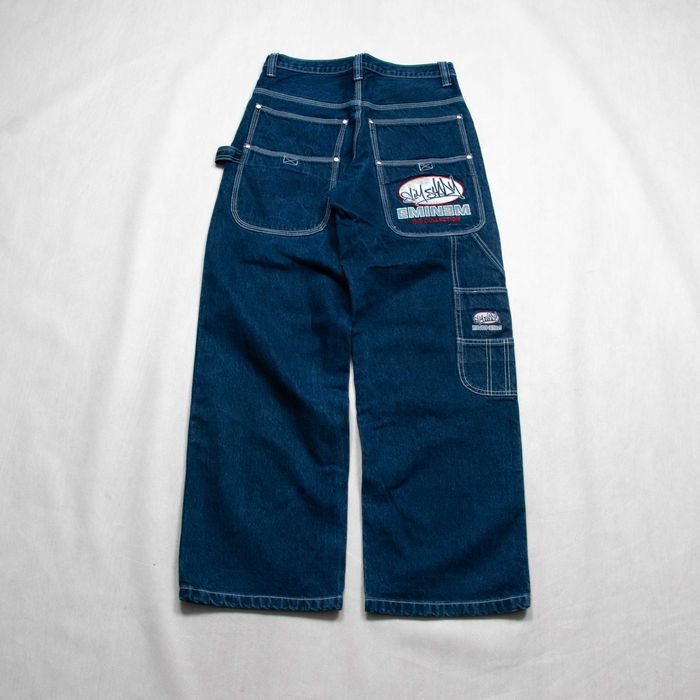 Vintage Eminem The Collection spodnie jeansowe baggy carpenter 30us