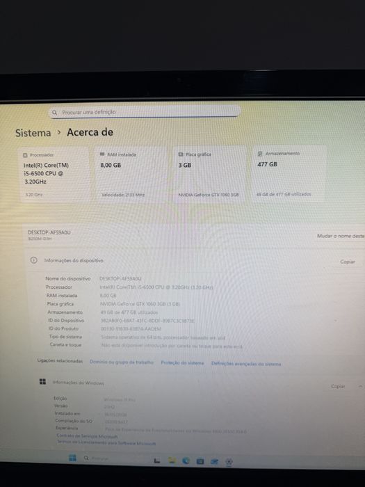 Gaming Computer I5 GTX 16 RAM511384209169459203