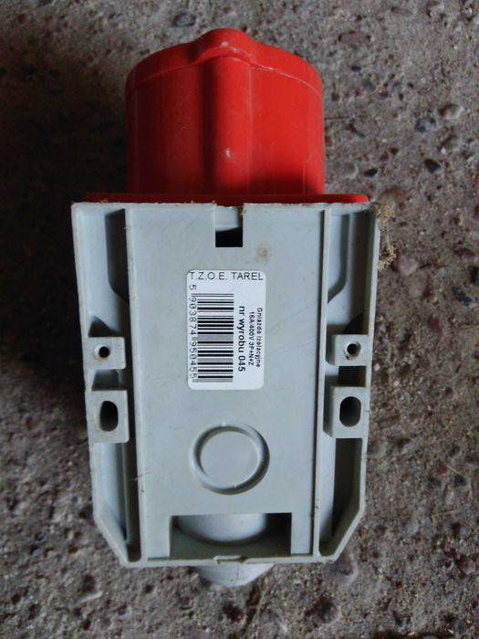 wtyczki, gniazda 380V puszki instalacyjne na kable