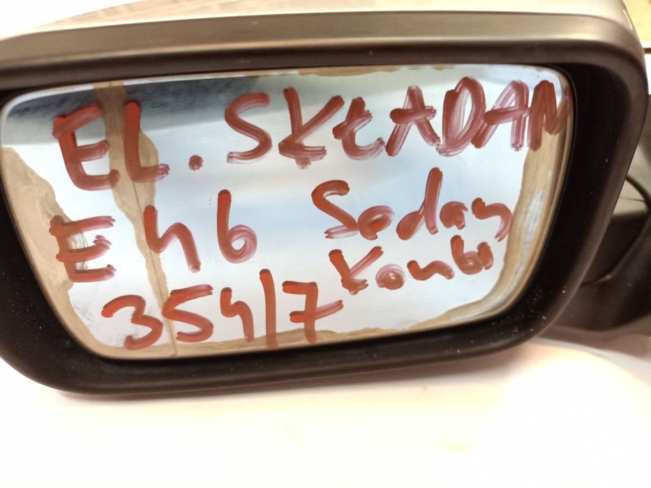 BMW E46 Lusterko Elektrycznie składane Titansilber Sedan Touring Lewe