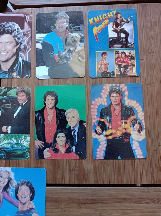 Lote de 9 Calendários * Série - O Justiceiro * Ano 1987