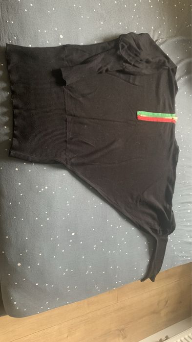 Sweterek trapezowy dzianina