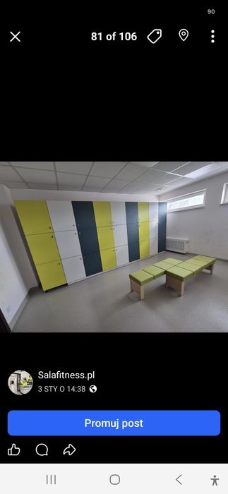 Ławka korytarz poczekalnia NORA 4 szt