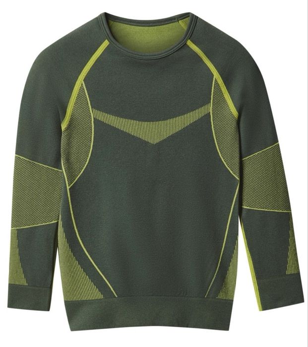 Nowa bielizna termiczna 98/104 zestaw Top i Leginsy Zielone