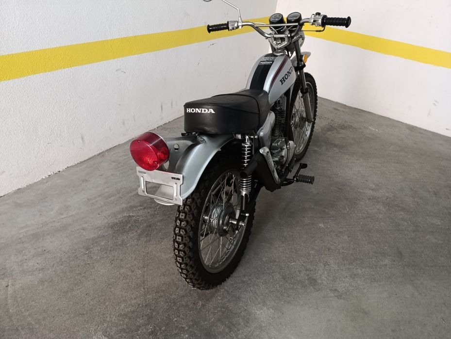 Honda sl 125 sem matrícula