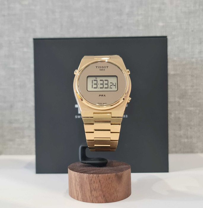 Чоловічий годинник Tissot PRX Digital T137.463.33.020.00 Swiss 100m 40