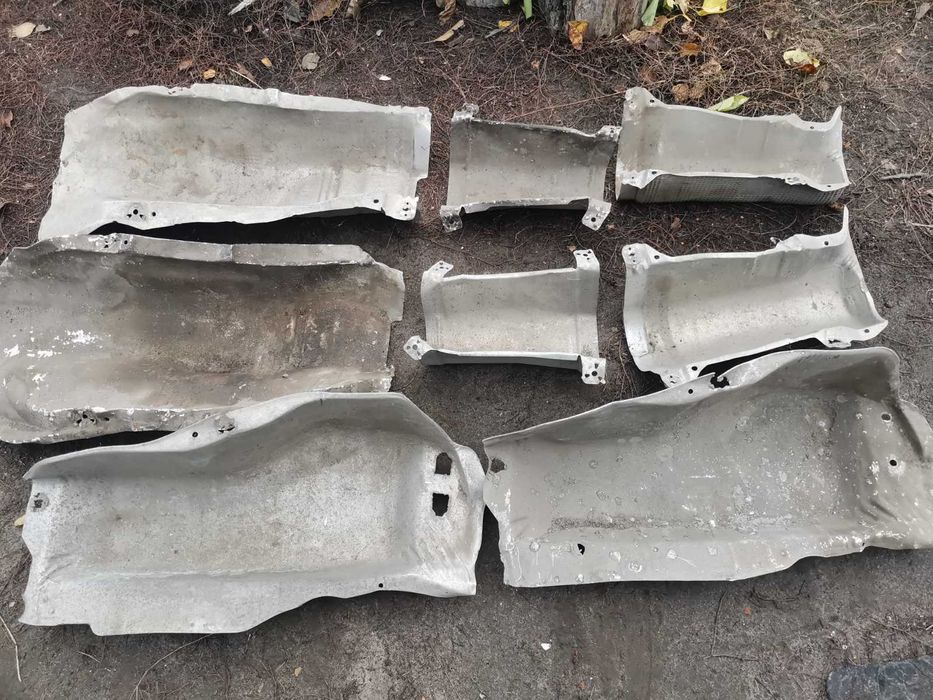 Защита глушителя, защита привода, ремня Октавия Гольф 4 Бора