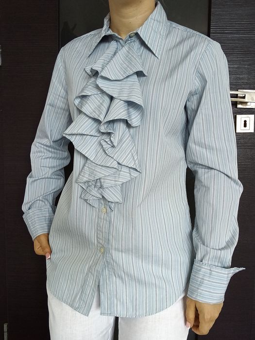 Bawełniana koszula w paski Ralph Lauren