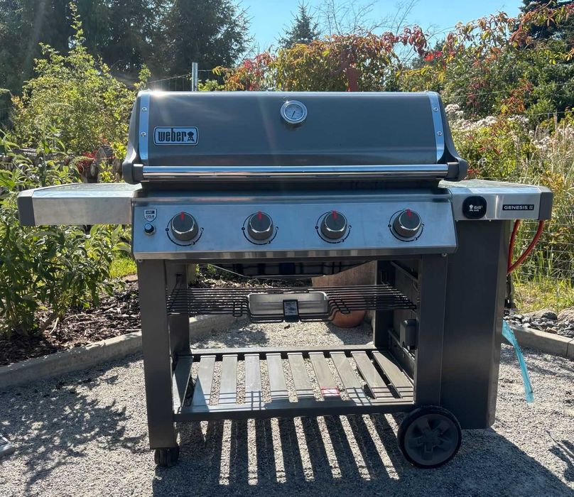 Grill Gazowy Weber Genesis II E-410 + Pokrowiec