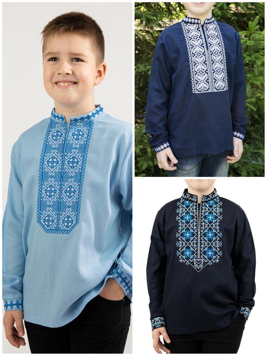 92-164 Вишиванка для хлопчика дитяча 110 116 122 128 134 146 152 158