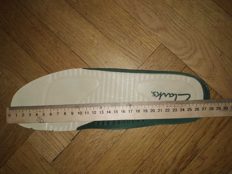 Полуботинки мужские нубук CLARKS Active air 43 размер