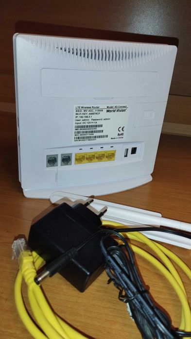 Маршрутизатор роутер World Vision 4G CONNECT с аккумулятором