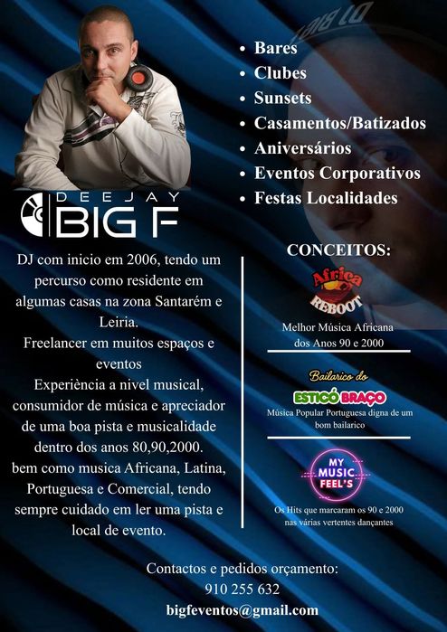 Servico dj/animador eventos