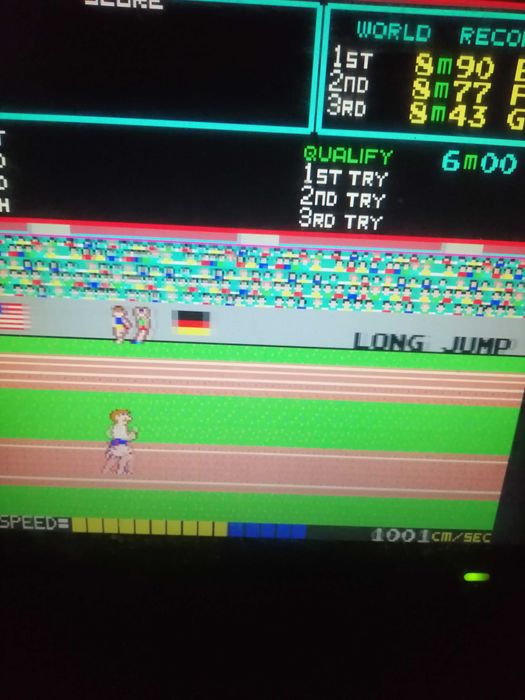 Automat arkade zbudowany własnoręcznie