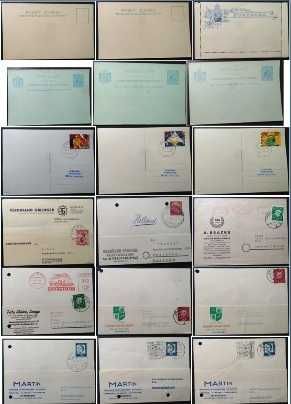 Lote com 18 postais conforme imagens (R006)