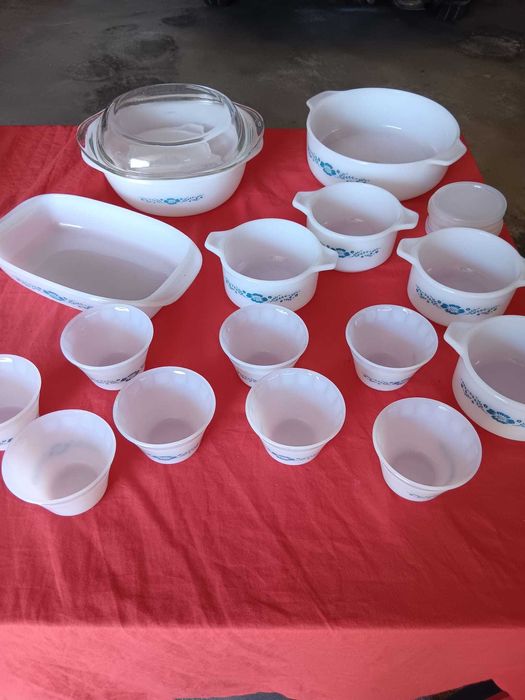 serviço de pirex OVENWARE (28 peças) NOVO