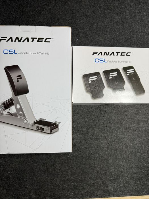Fanatec CSL Pedals Load Cell Kit + CSL Pedals Tuning Kit + custom brake mod