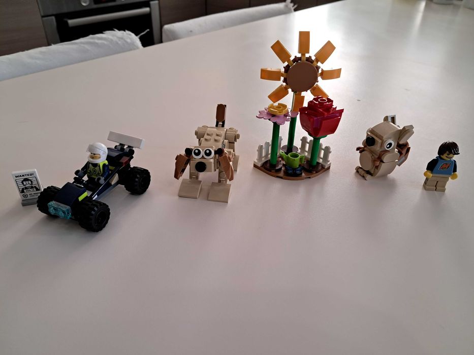 Pakiet 6 polybagów LEGO: 30664, 30659, 30416, 30666 (x2), 852996