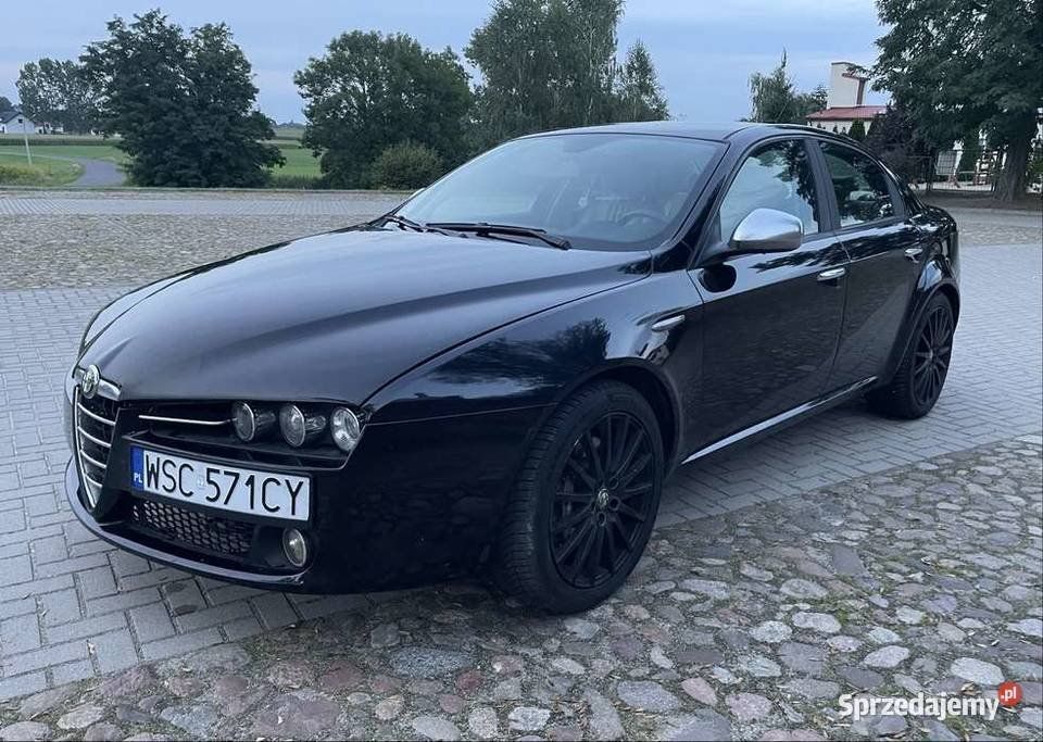 Alfa Romeo 159 OKAZJA !Alfa Romeo Skóry  159 3.2 jts czarna. Q4 4x4