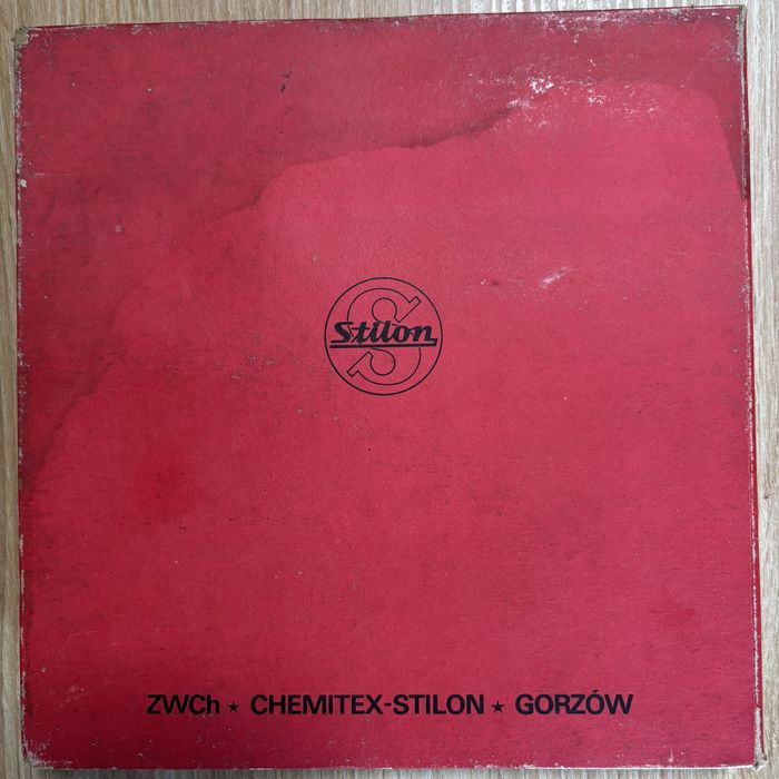 Taśma magnetofonowa szpulowa STILON PRL 18 cm W PUDEŁKU