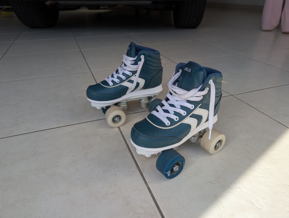 Oxelo quad 100 criança 34 azul