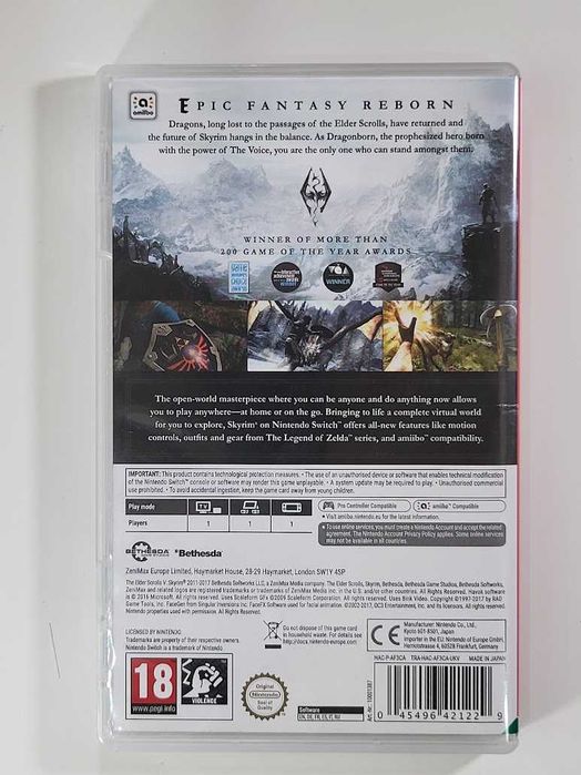 The Elder Scrolls V: Skyrim / Nintendo Switch / PerfectBlue / Warszawa