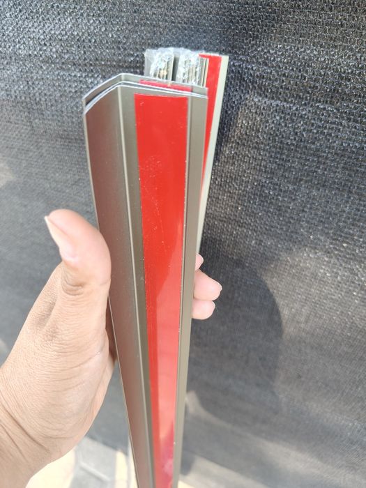 Aluminiowe profile na schody 15 szt